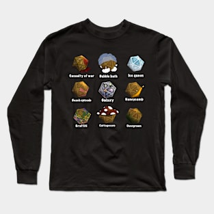 D20 Species Long Sleeve T-Shirt